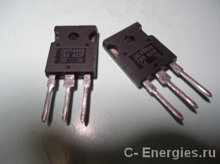 Транзистор — не аналог разрядника!
